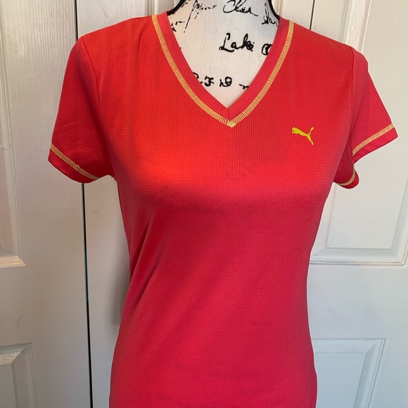 Puma Hot Pink workout top - Picture 1 of 6